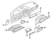BMW Instrument Panel Bezel - Genuine BMW 51459394354