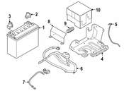 BMW Battery Vent Tube - Genuine BMW 61217632601