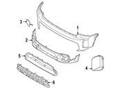 Mini Grille Molding - Genuine Mini 51119880355