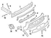 BMW Tow Eye Cap - Genuine BMW 51127482917