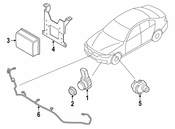 BMW Parking Aid System Wiring Harness - Genuine BMW 61126842044