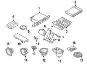 BMW Radio Amplifier - Genuine BMW 65126961389
