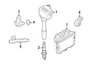 BMW Engine Control Module - Genuine BMW 12149897879