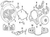 BMW Steering Wheel Cover - Genuine BMW 32309503189
