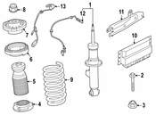 BMW Shock Mount - Genuine BMW 33507856965