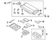 BMW Ash Tray - Genuine BMW 51166809126