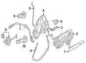 BMW Door Wiring Harness - Genuine BMW 51227955211
