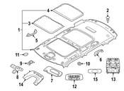 Mini Sun Visor - Genuine Mini 51167389283