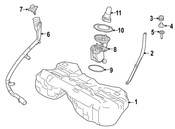 BMW Fuel Pump and Sender Assembly - Genuine BMW 16115A049B7