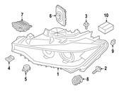 BMW Lighting Control Module - Genuine BMW 63117493236