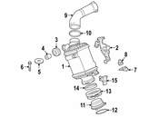 BMW Turbocharger Intercooler Pipe - Genuine BMW 13718613158