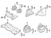 BMW Auto Trans Mount Bracket - Genuine BMW 22326781237