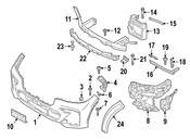 BMW Brake Air Duct - Genuine BMW 51118090083