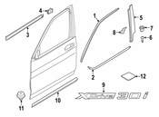BMW Door Emblem - Genuine BMW 51147465107