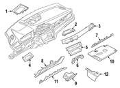 BMW Instrument Panel Storage Compartment - Genuine BMW 51459359235