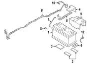 BMW Battery Cover - Genuine BMW 61219882597