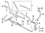 BMW Washer Fluid Reservoir - Genuine BMW 61667403903