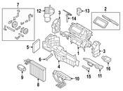 BMW AC Expansion Valve - Genuine BMW 64119393189