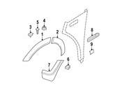 Mini Fender Decal - Genuine Mini 51147186152