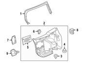 Mini Quarter Panel Vent - Genuine Mini 51247370326