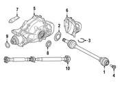 BMW Drive Shaft - Genuine BMW 26108689547