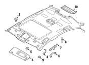 BMW Center High Mount Stop Light Cover - Genuine BMW 51448068468