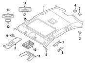 BMW Overhead Console - Genuine BMW 61316826920