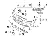 BMW Bumper Seal - Genuine BMW 51118494891