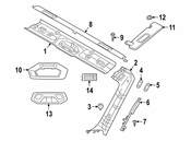 BMW Sun Visor - Genuine BMW 51167456433