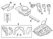 BMW Console Tray - Genuine BMW 84109442558