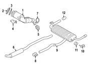 BMW Exhaust Tail Pipe Tip - Genuine BMW 18308695197