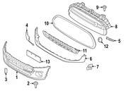 Mini Grille Emblem - Genuine Mini 51768496180