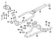 BMW Exhaust Tail Pipe Tip - Genuine BMW 18107854029