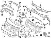 BMW Battery Cover - Genuine BMW 51717290727