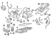 BMW Engine Valve Cover - Genuine BMW 11127524406