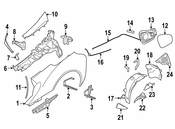 BMW Quarter Panel Extension - Genuine BMW 51757352893
