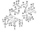 BMW Suspension Control Arm Cover - Genuine BMW 33321094081