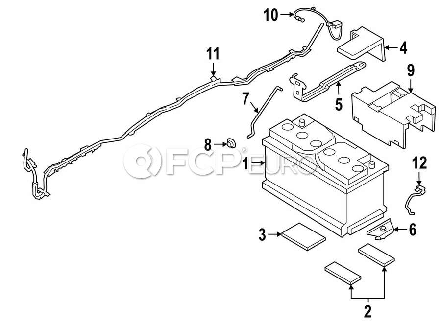 BMW Grommet - Genuine BMW 61217853643 | FCP Euro