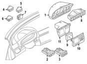 BMW Instruments Combination Uncoded - Genuine BMW 62116985687