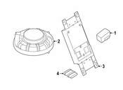 BMW Hands Free Telephone Microphone (Me40) - Genuine BMW 84109212515