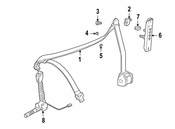 BMW Hex Bolt - Genuine BMW 72118411475