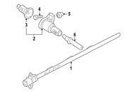 BMW Interior Quarter Panel Trim Panel Bolt - Genuine BMW 07119904398
