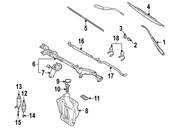BMW Wiper Blade Right (Z8) - Genuine BMW 61607034574