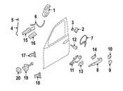 BMW Door Lock Cylinder - Genuine BMW 51217187879