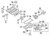BMW Engine Oil Pump Pickup Tube - Genuine BMW 11417566155