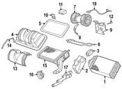 BMW Replacement Cable Heater Control - Genuine BMW 61118407194