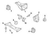 BMW Gearbox Mount - Genuine BMW 22316799411