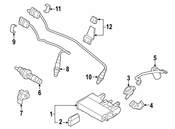 BMW MINI Vapor Canister Purge Solenoid - Genuine BMW 13907614013
