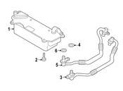 Audi Transmission Oil Cooler - Mahle Behr CLC77000P