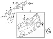 BMW Fillister Head Screw (5X14) - Genuine BMW 07149149273